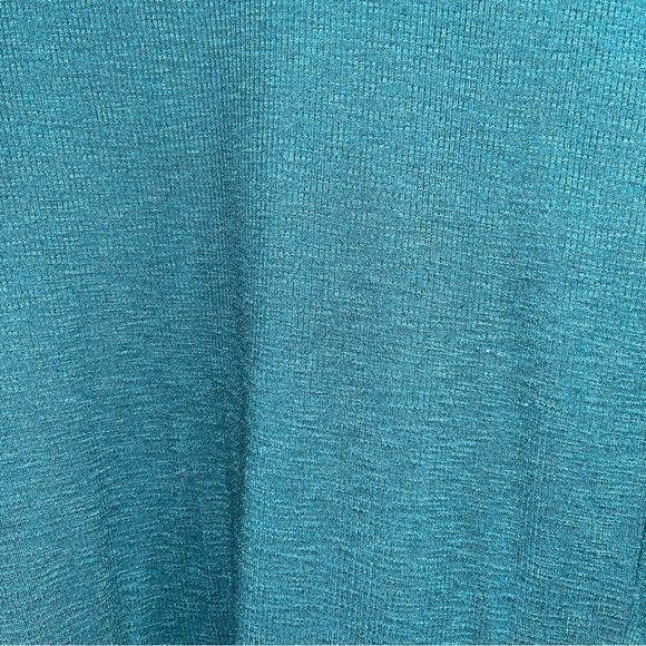 Maurices Teal Rib Tuck In Tee - Picture 4 of 5